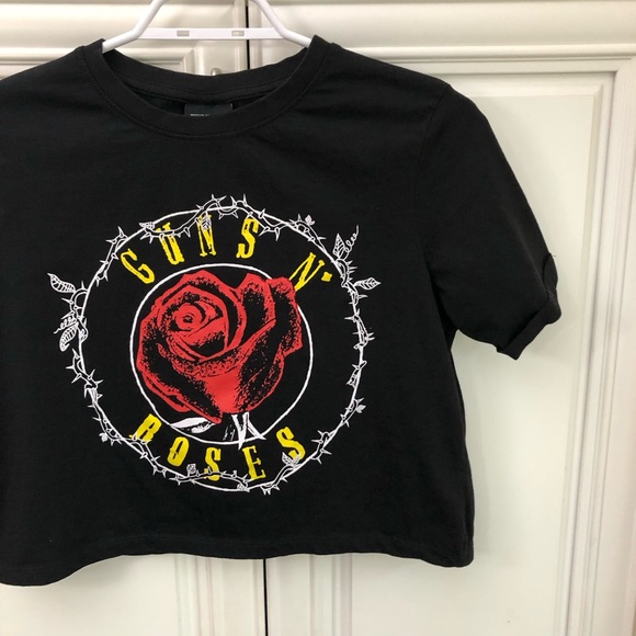 Guns N’ Roses women’s crop t-shirt - Picture 3 of 9